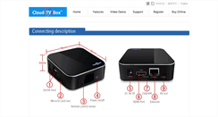 Desktop Screenshot of cloudtvbox.com